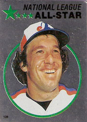 1982 Topps Baseball Stickers     128     Gary Carter FOIL